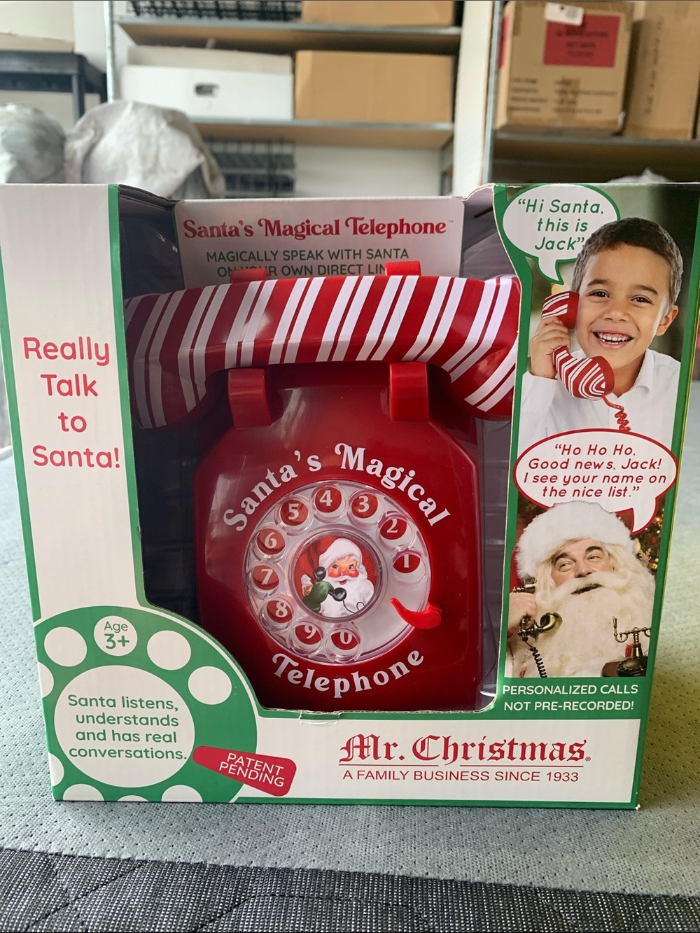 Santa's Magical Telephone - Red